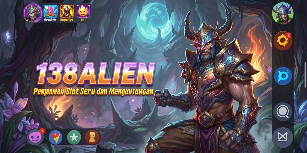 Tampilan gameplay Slot yang seru dan menarik di 138ALIEN.