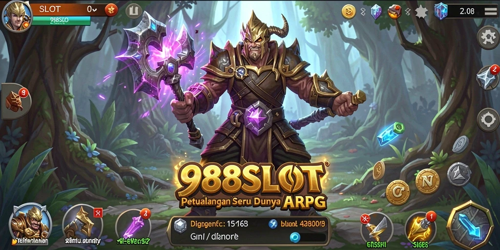 Gameplay seru 988SLOT dengan aksi petualangan ARPG yang mendebarkan.
