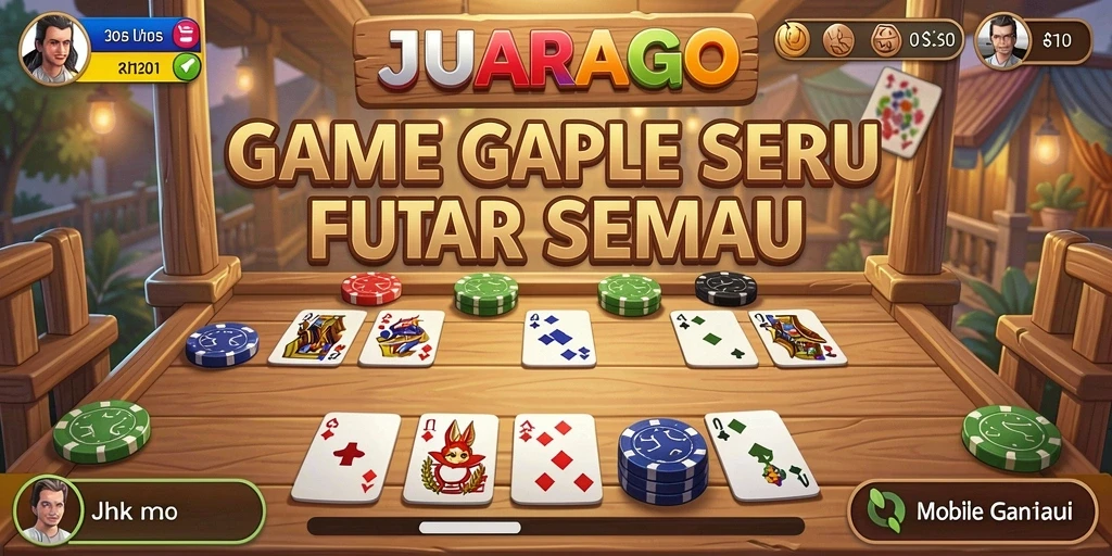 Screenshot gameplay JUARAGO yang menarik dan interaktif.