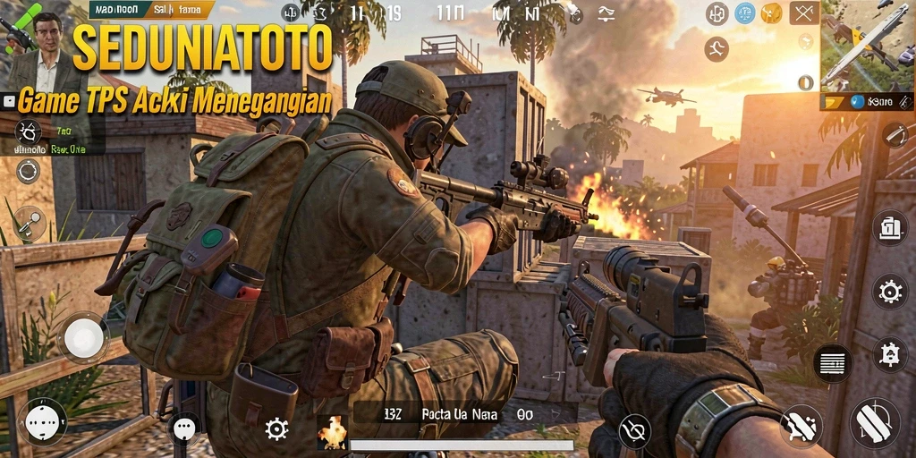 Tangkapan layar menampilkan aksi ketegangan dalam gameplay SEDUNIATOTO.